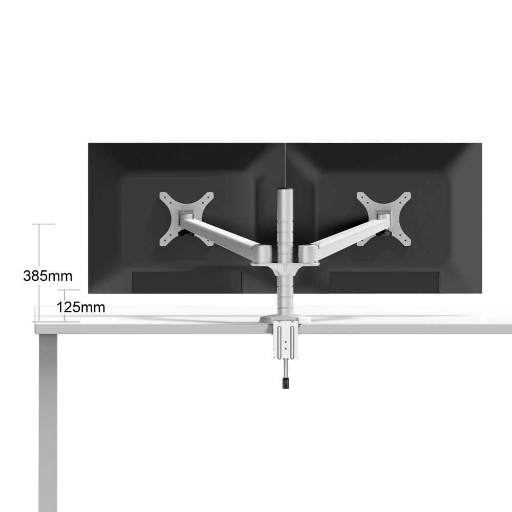 Monitor arm Ergofy 23" double